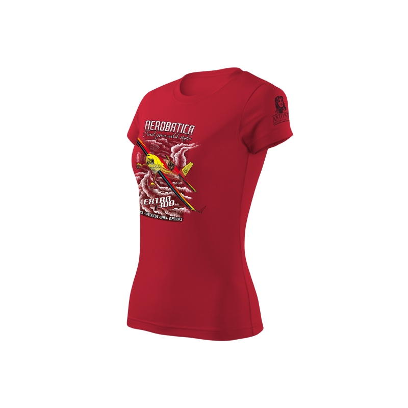 Dámské tričko EXTRA 300 RED