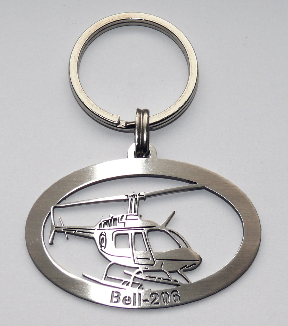 Klíčenka Bell-206 - kovová