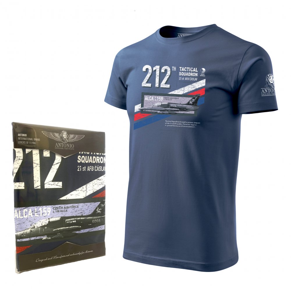 Tričko se stíhacím letounem Aero L-159 ALCA TRICOLOR